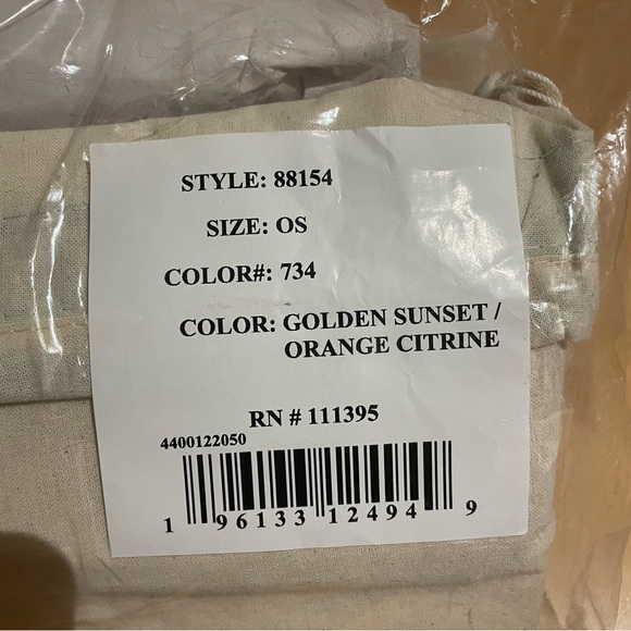 NWT Tory Burch Fleming diamond perforated golden sunset crossbody - Picture 8 of 10